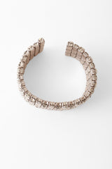 crystal bar cuff bracelet from above @ Recess LA