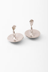 Heart Button Earrings by Yves Saint Laurent backs open @ Recess LA