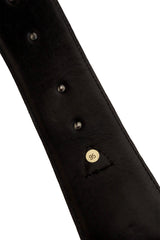 Floral Diamond Leather Concho Belt by JM Davidson 95 sticker @ Recess LA
