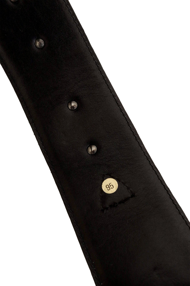 Floral Diamond Leather Concho Belt by JM Davidson 95 sticker @ Recess LA