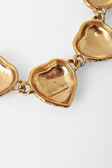heart collar necklace by Nina Ricci signature @ Recess LA