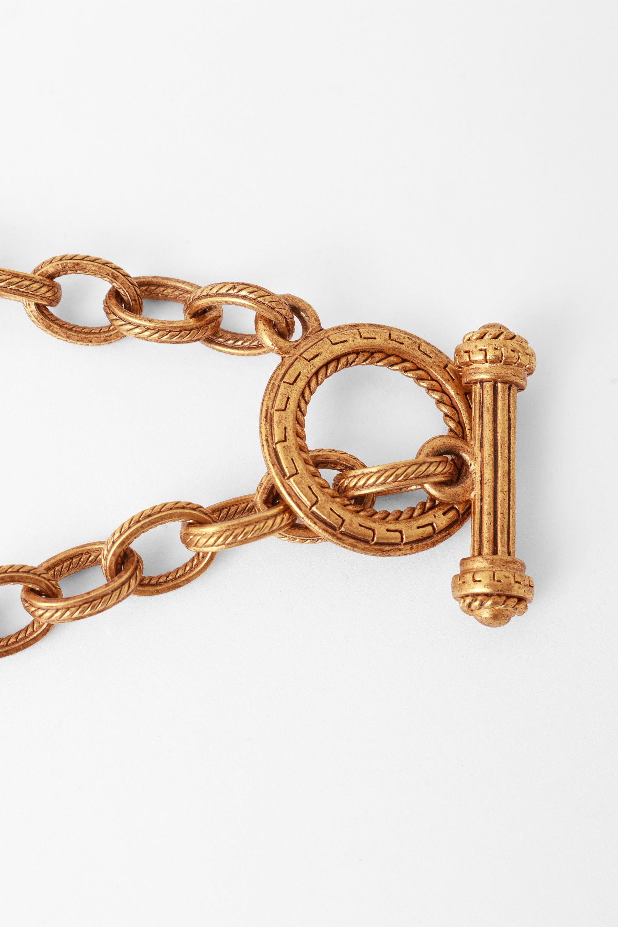 cabochon chain necklace clasp @ Recess LA