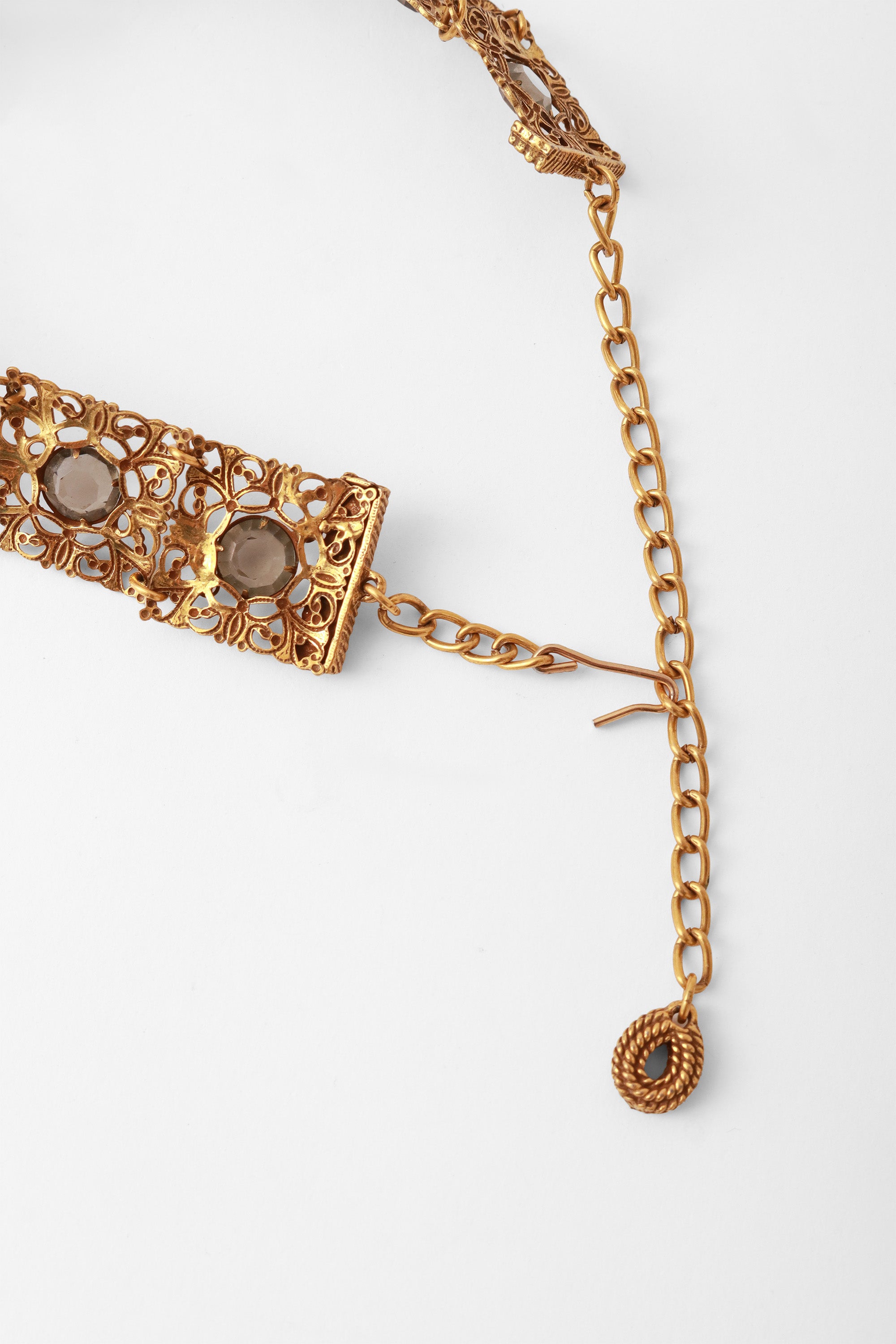  filigree collar necklace clasp @ Recess LA