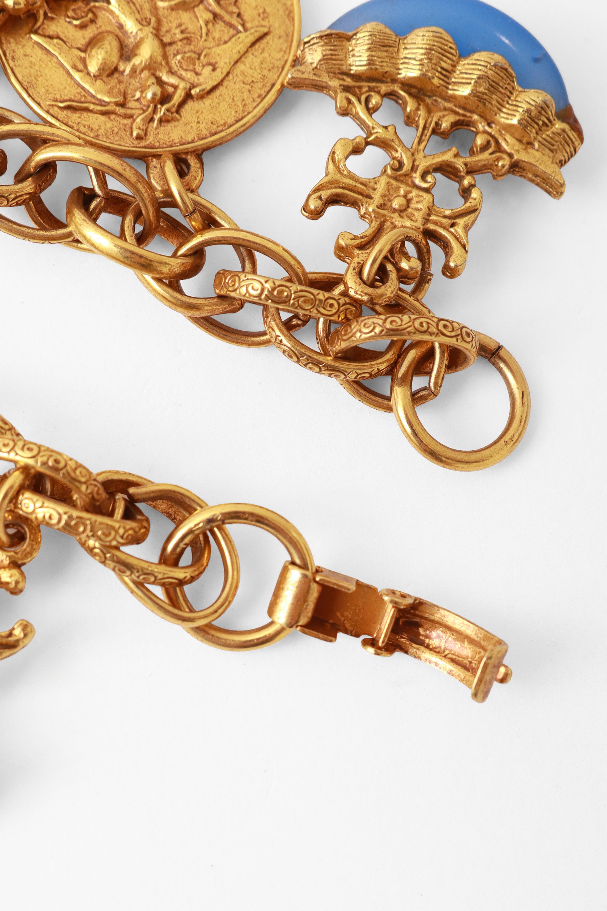 Medieval charm bracelet clasp @ Recess LA