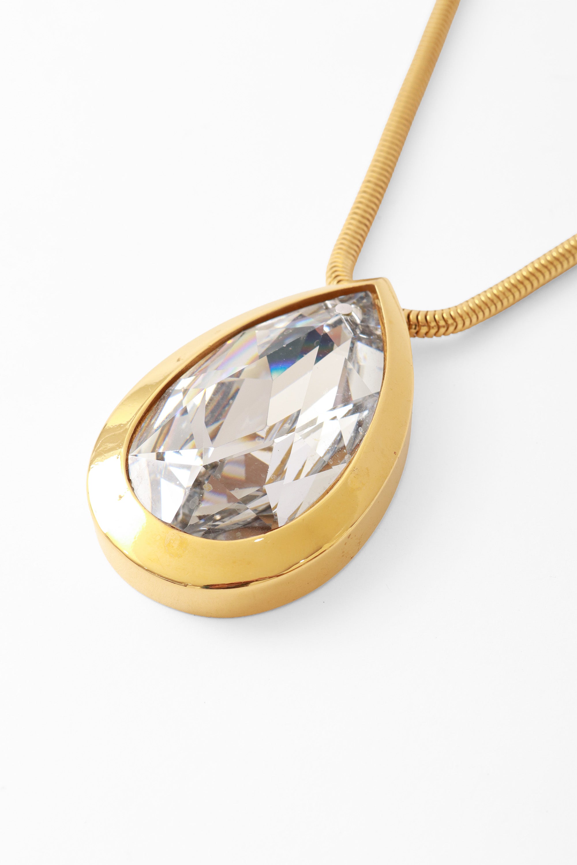 pendant necklace by Lanvin pendant close @ Recess LA