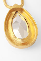 pendant necklace by Lanvin cartouche @ Recess LA