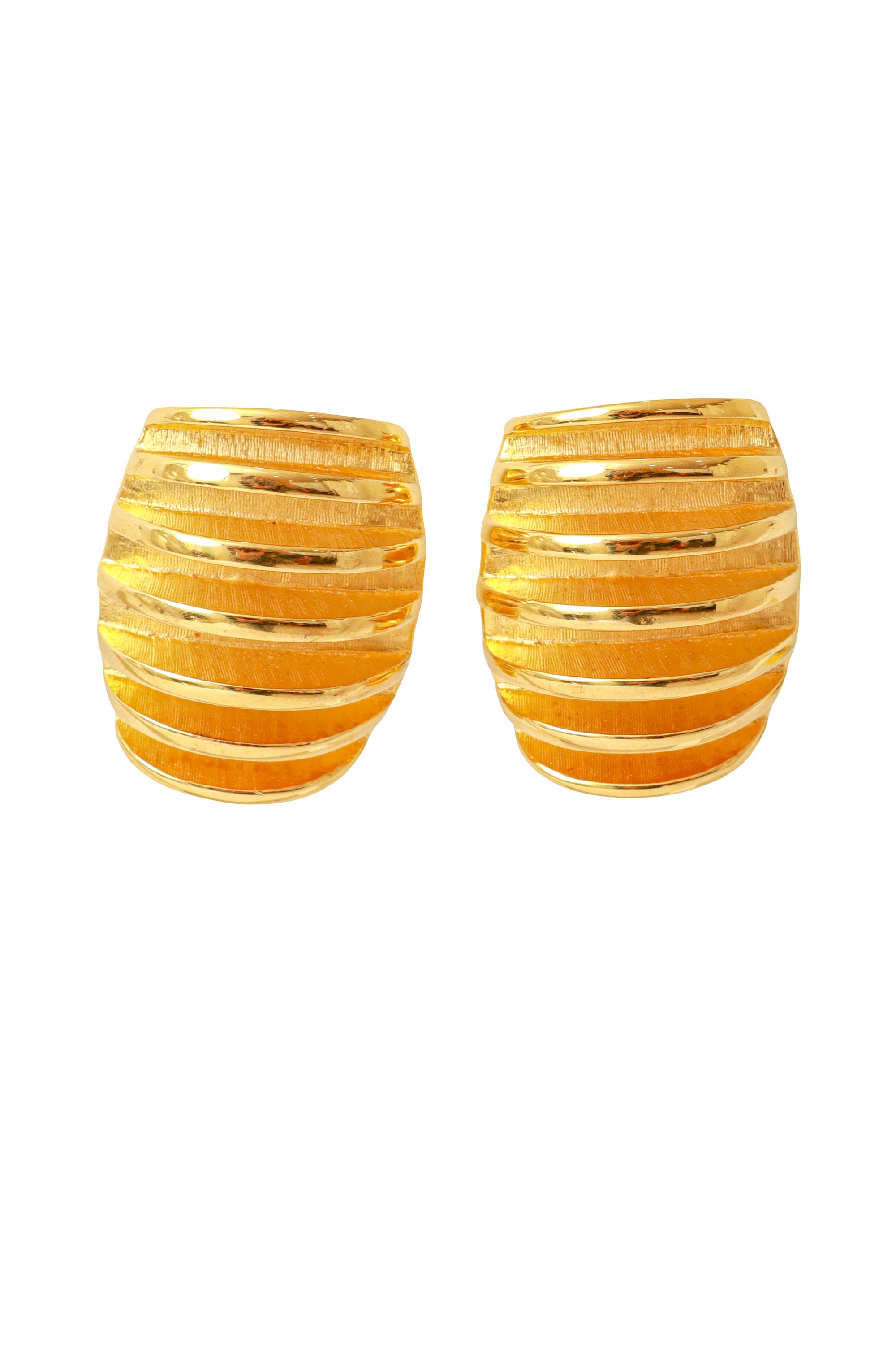 button earrings by Givenchy @ Recess LA