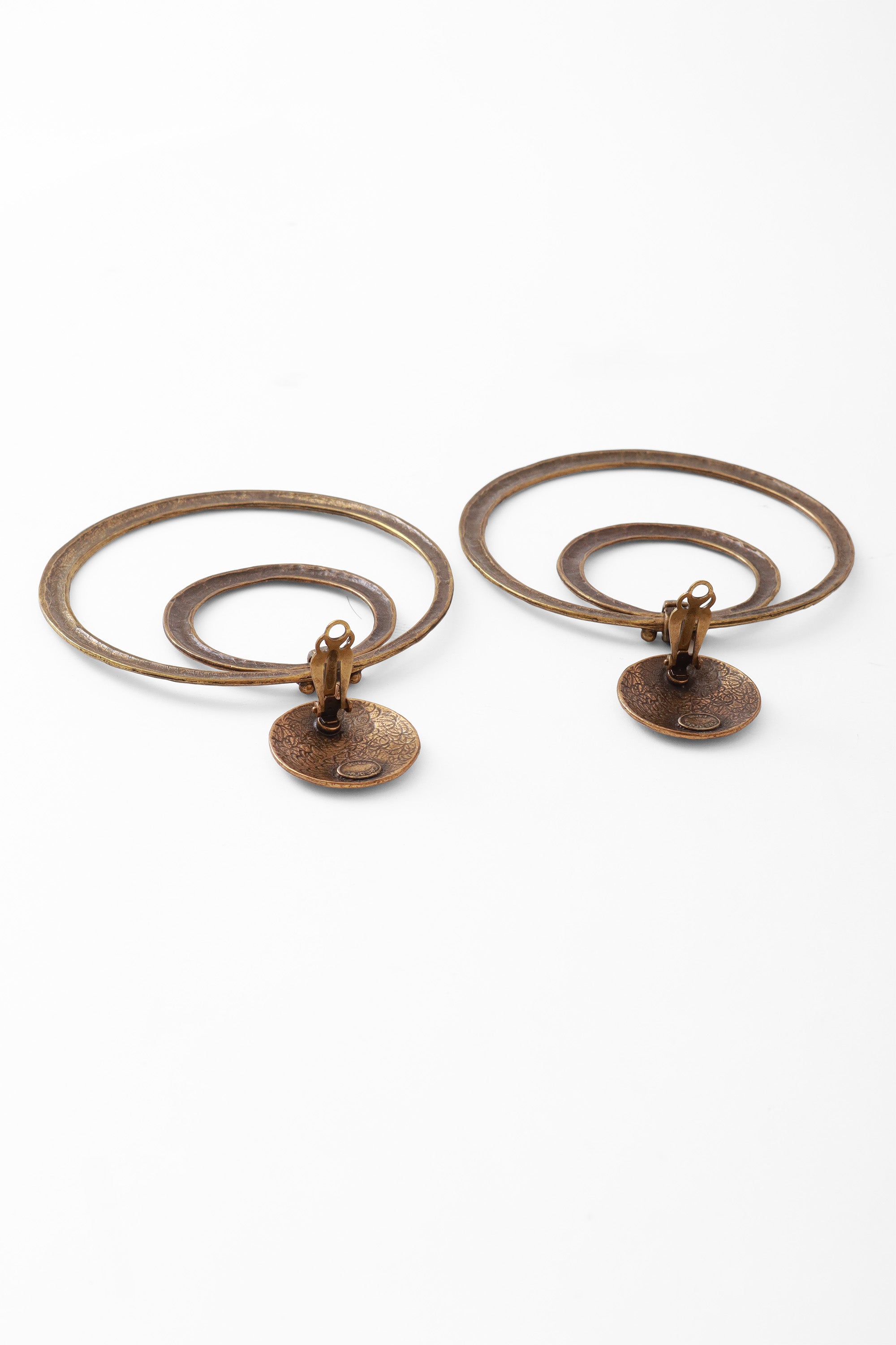 hoop drop earrings by Cesaree backs open @ Recess LA