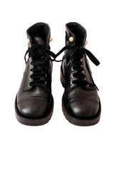 leather ankle boots by Chanel @ Recess LA