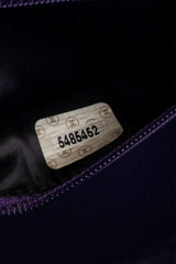 Vintage Chanel Suede CC Handle Box Bag serial @ Recess LA