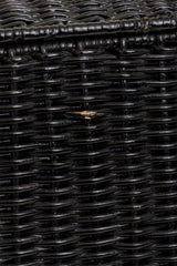 Salvatore Ferragamo Top Handle Wicker Basket Bag knick @ Recess LA