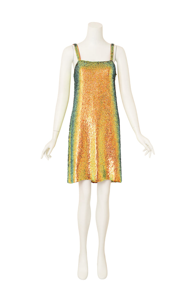 2014C Prism Sequin Shift Dress on mannequin @ Recess LA