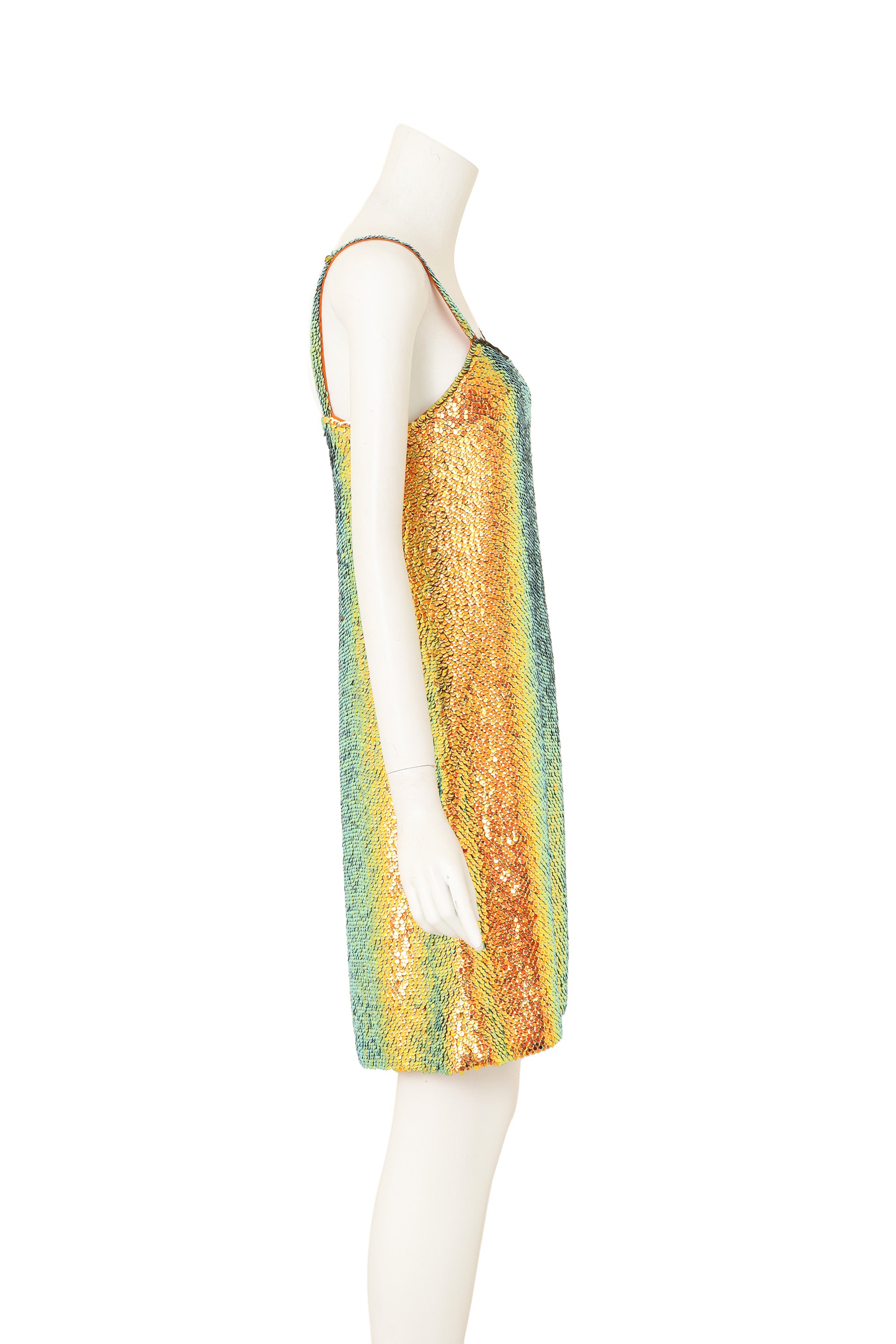2014C Prism Sequin Shift Dress on mannequin side @ Recess LA