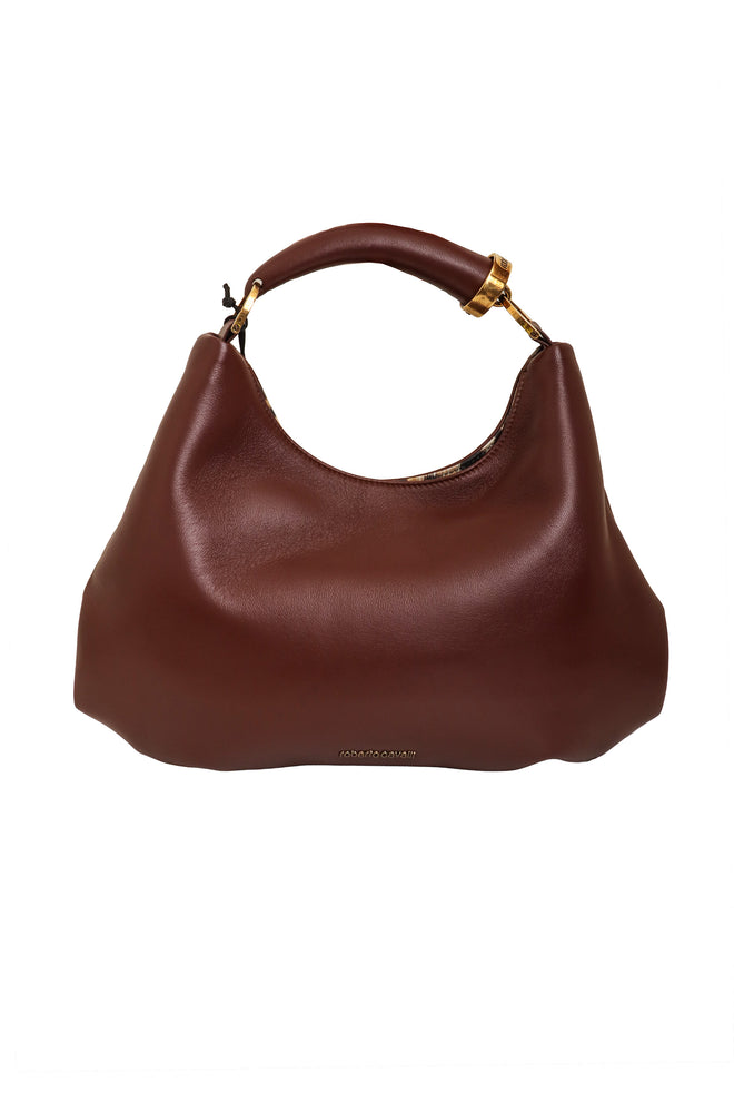 Roberto Cavalli Leather Hobo Horn Bag @ Recess LA 