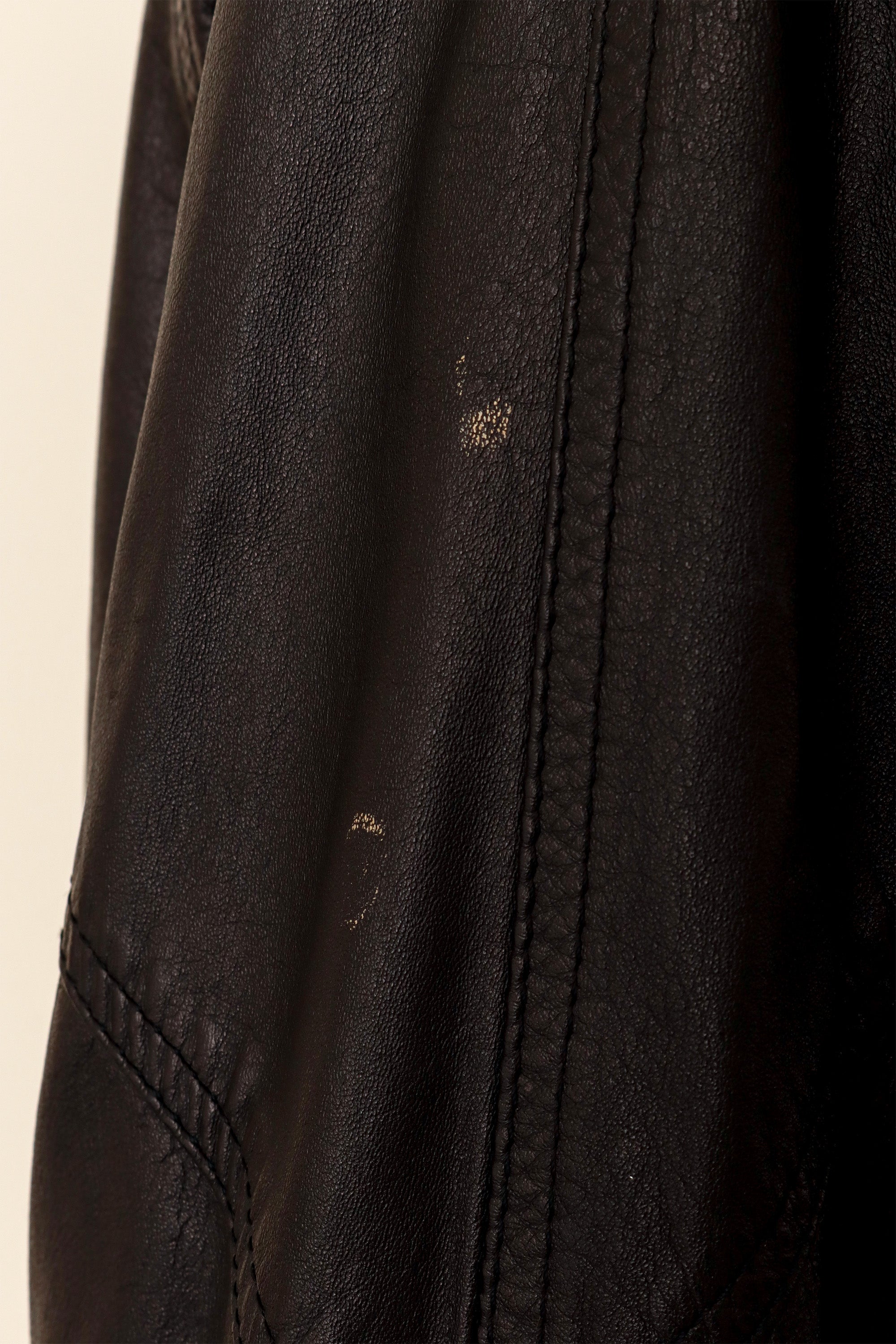 reversible leather fur jacket leather spot 
@ Recess LA