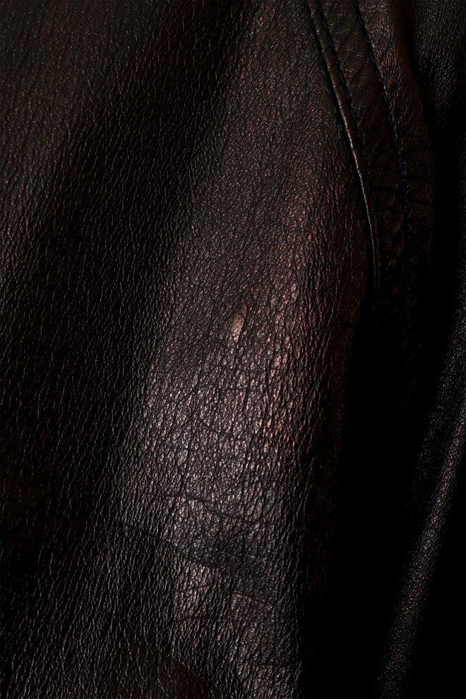 reversible leather fur jacket scuff @ Recess LA