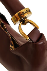Roberto Cavalli Leather Hobo Horn Bag handle 2 @ Recess LA 