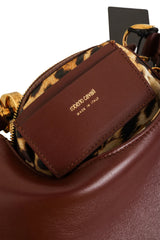 Roberto Cavalli Leather Hobo Horn Bag interior signature @ Recess LA 