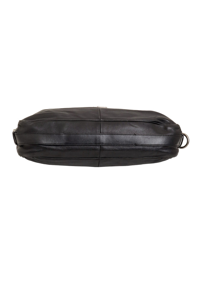Vintage Saint Laurent Leather Mombasa Shoulder Bag bottom @ Recess LA