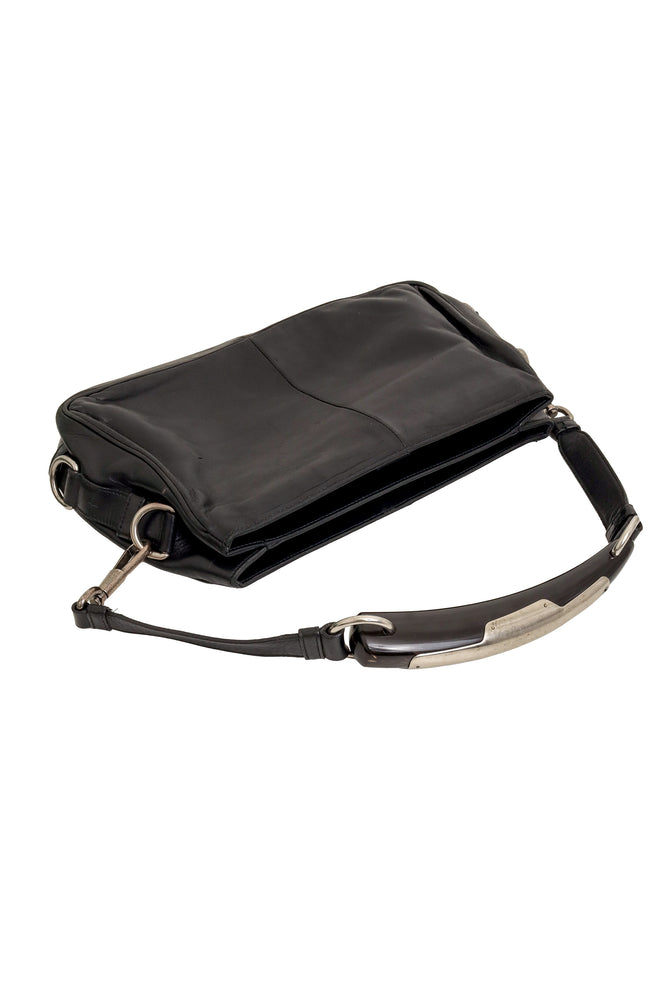 Vintage Saint Laurent Leather Mombasa Shoulder Bag strap @ Recess LA