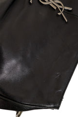 Vintage Saint Laurent Leather Mombasa Shoulder Bag dent @ Recess LA