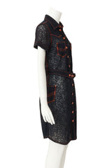 Lace Shirt Dress by Jean Paul Gaultier on mannequin side @ Recess LA