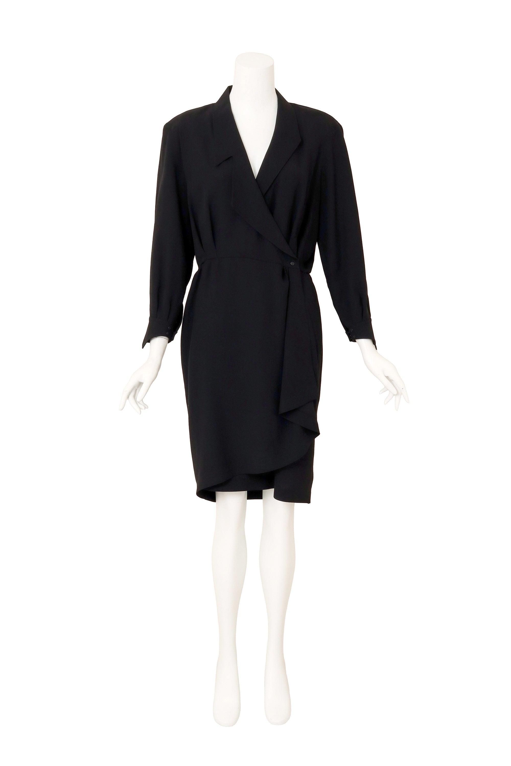 Asymmetrical Wrap Dress by Thierry Mugler on mannequin @ Recess LA