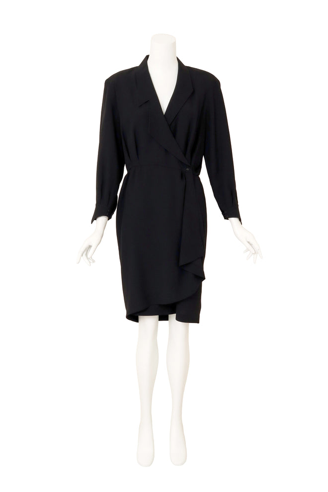 Asymmetrical Wrap Dress by Thierry Mugler on mannequin @ Recess LA