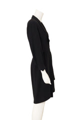 Asymmetrical Wrap Dress by Thierry Mugler on mannequin side @ Recess LA