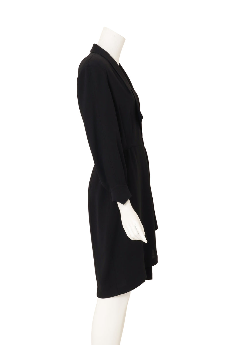 Vintage Thierry Mugler Asymmetrical Wrap Dress  Recess