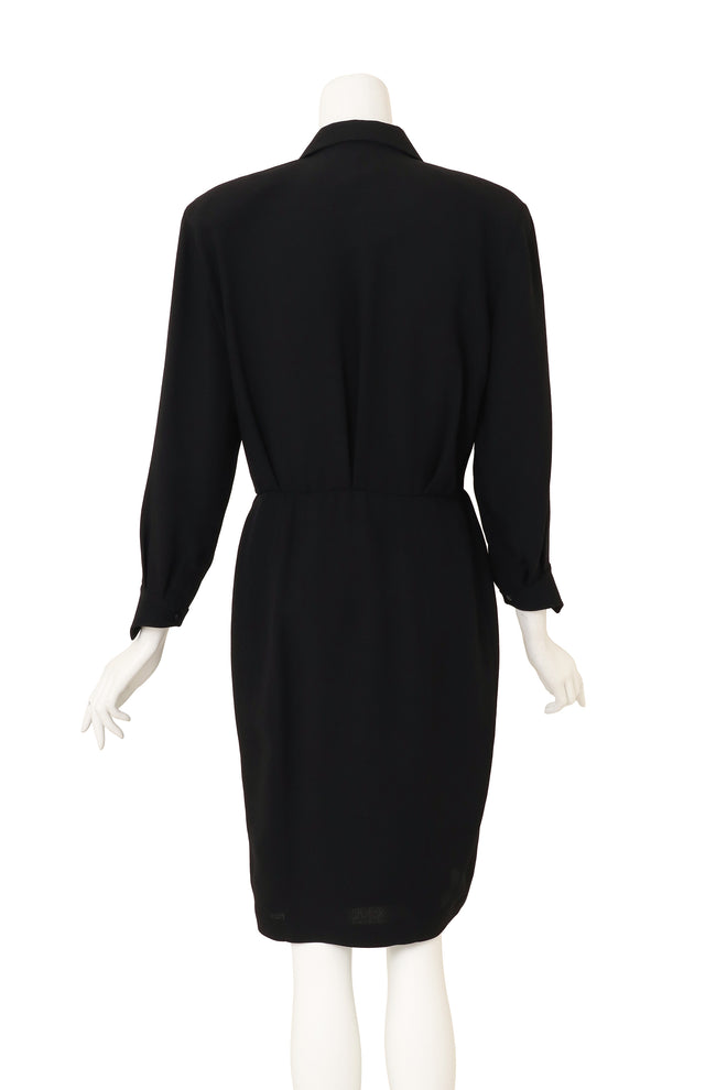 Asymmetrical Wrap Dress by Thierry Mugler on mannequin back @ Recess LA