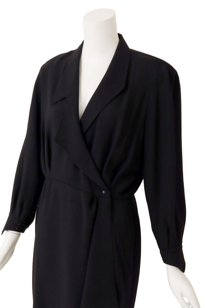 Asymmetrical Wrap Dress by Thierry Mugler on mannequin close @ Recess LA