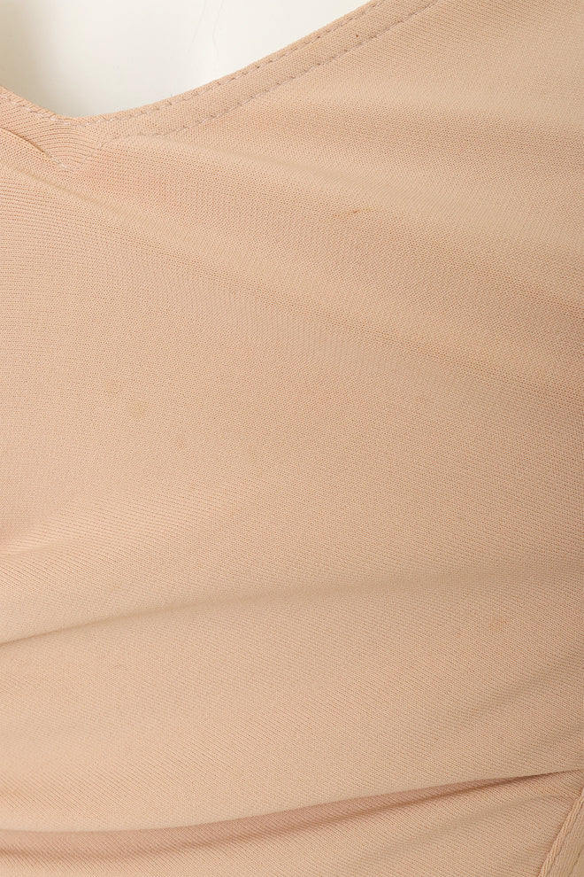 Vintage Galliano for Dior Ruche Draped Cocktail Dress stains @ Recess LA
