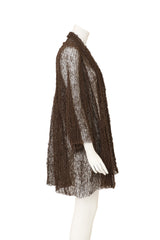 Woven Open Net Duster side view mannequin @Recess LA