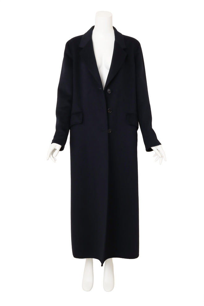 Prada Belted Wool Trench Coat open on mannequin @ Recess LA