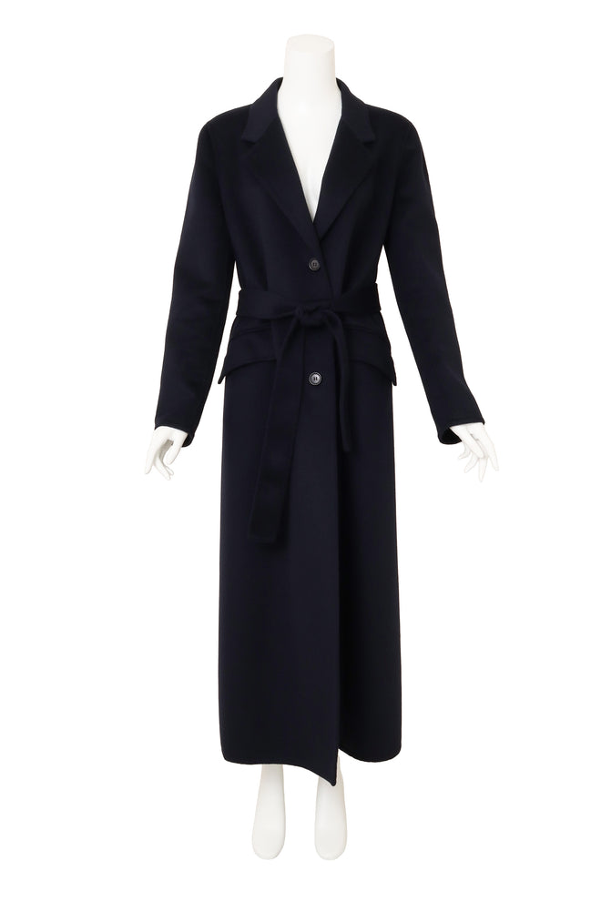 Prada Belted Wool Trench Coat on mannequin @ Recess LA