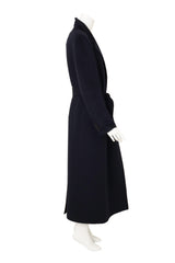Prada Belted Wool Trench Coat on mannequin side @ Recess LA