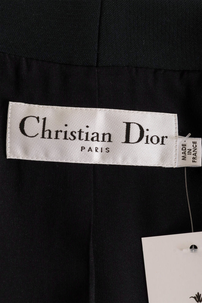 Christian Dior Exaggerated Bar Jacket & Pant Suit Set on mannequin label @ Recess LA