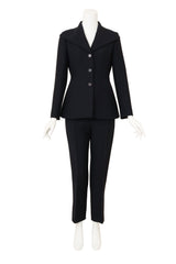 Christian Dior Exaggerated Bar Jacket & Pant Suit Set on mannequin @ Recess LA