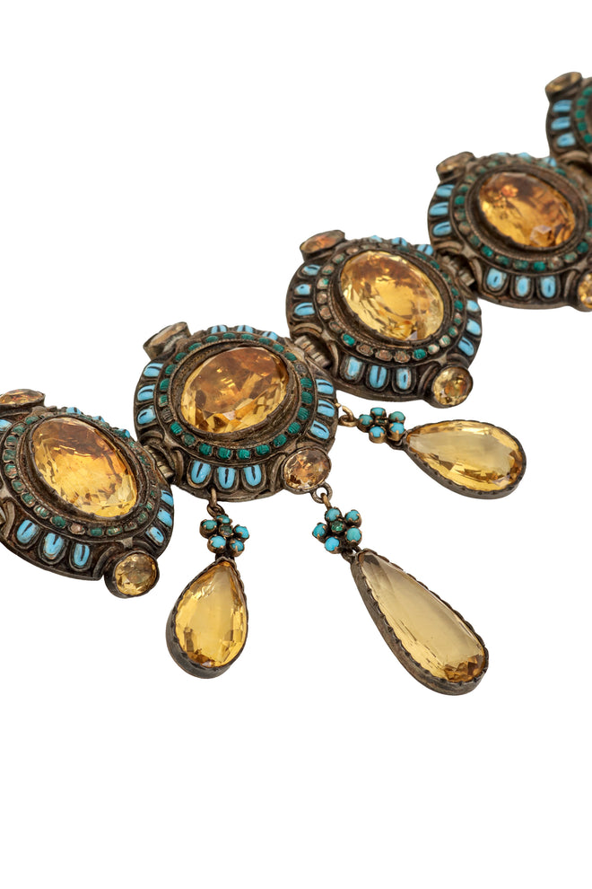 Crystal Enamel Bracelet close @ Recess LA
