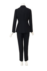 Christian Dior Exaggerated Bar Jacket & Pant Suit Set on mannequin back @ Recess LA