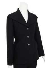 Christian Dior Exaggerated Bar Jacket & Pant Suit Set on mannequin close @ Recess LA