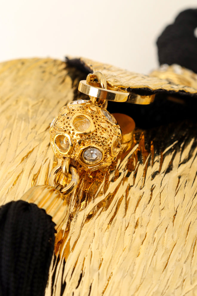 A-Frame Tassel Box Bag by Sasha missing stones @ Recess LA