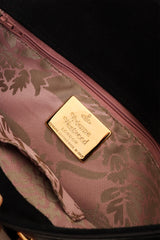 Vivienne Westwood Black Patent leather SEX Clutch signature @ Recess LA