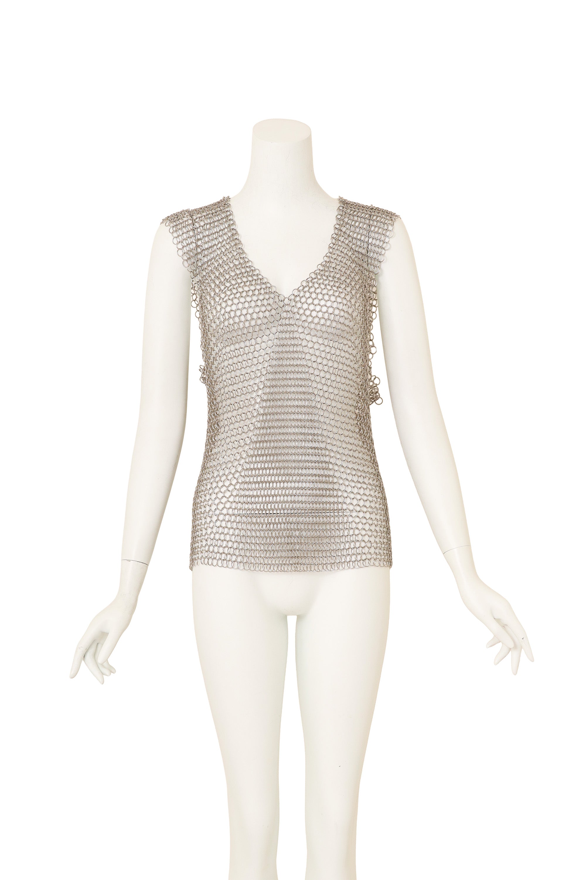 Chainmail Mesh Top on mannequin @ Recess LA
