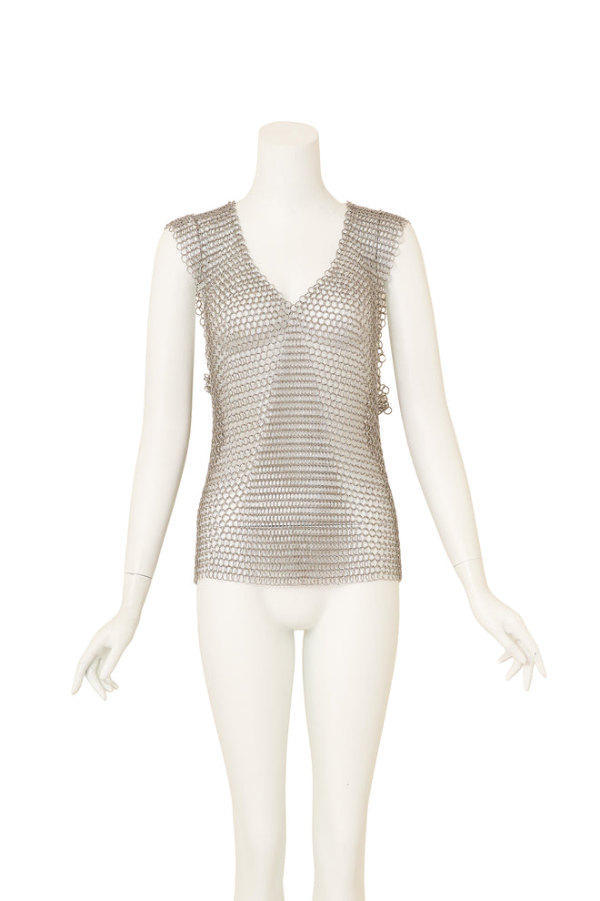 Chainmail Mesh Top on mannequin @ Recess LA