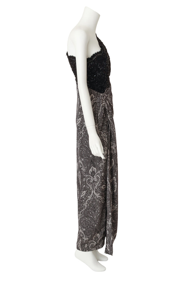 Beaded Dress by Carolyn Roehm on mannequin side @ Recess LA