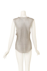 Chainmail Mesh Top on mannequin back @ Recess LA