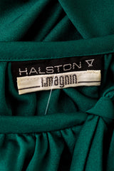 top and skirt set by Halston on mannequin label  @ Recess LA