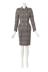 Mono Animal Jacket & Skirt Set on mannequin @ Recess LA